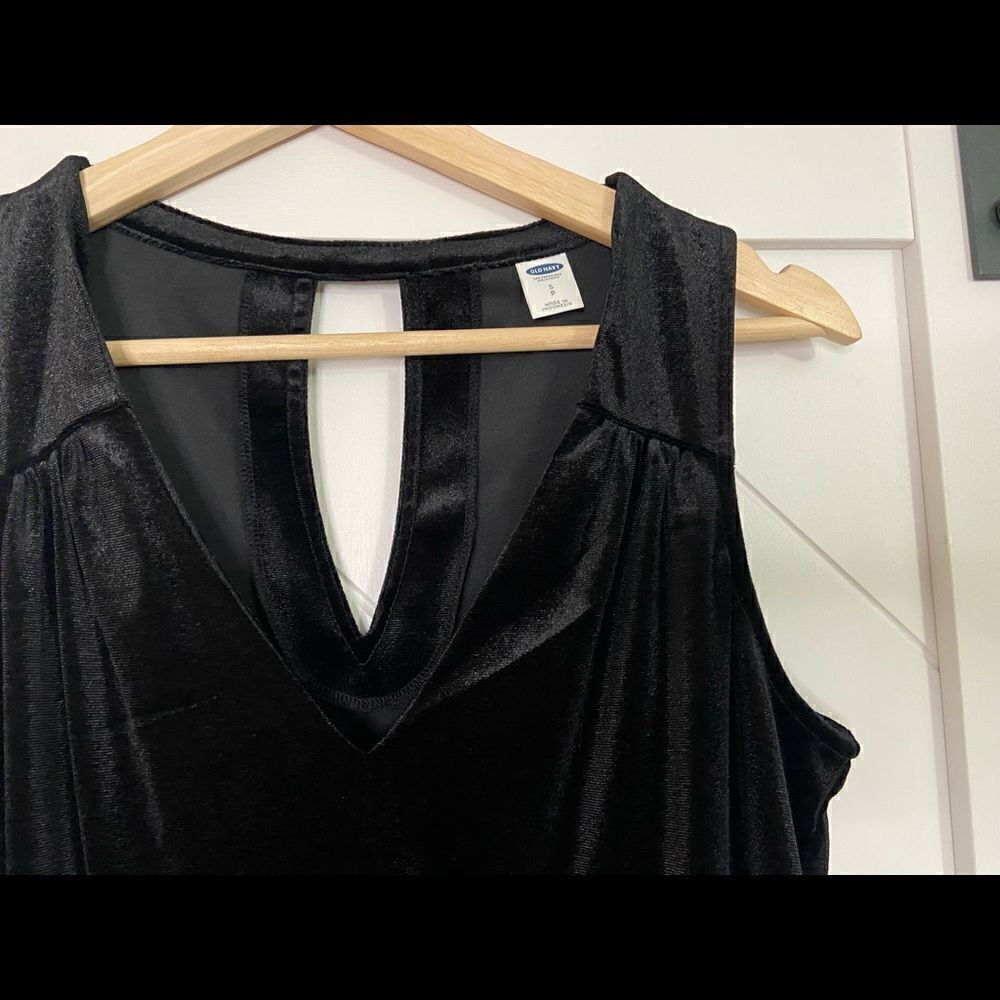 Velvet/velour tank from Old Navy
